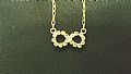 Gargantilha infinito strass